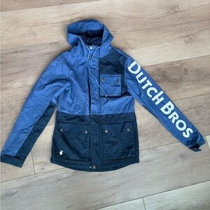 Dutch Bros Two-Tone Hooded Jacket
